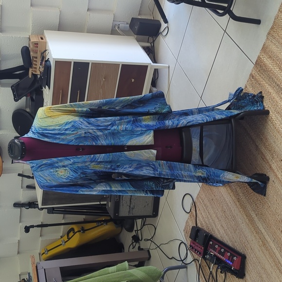 Blackmilk Starry Night 2.0 Kimono Robe - Picture 4 of 7